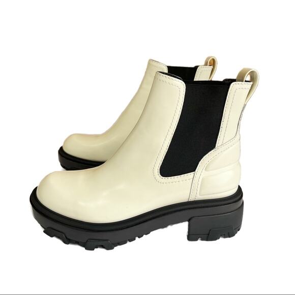 rag & bone Lug Sole Chelsea Boot White Size 8.5 - Picture 1 of 9